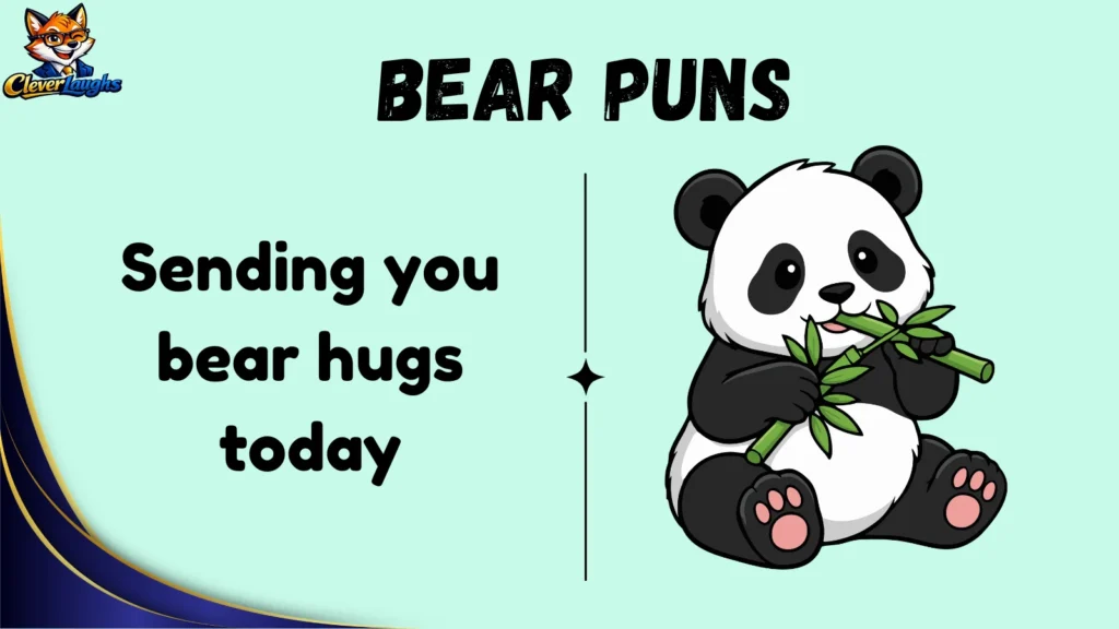 Cute Bear Puns