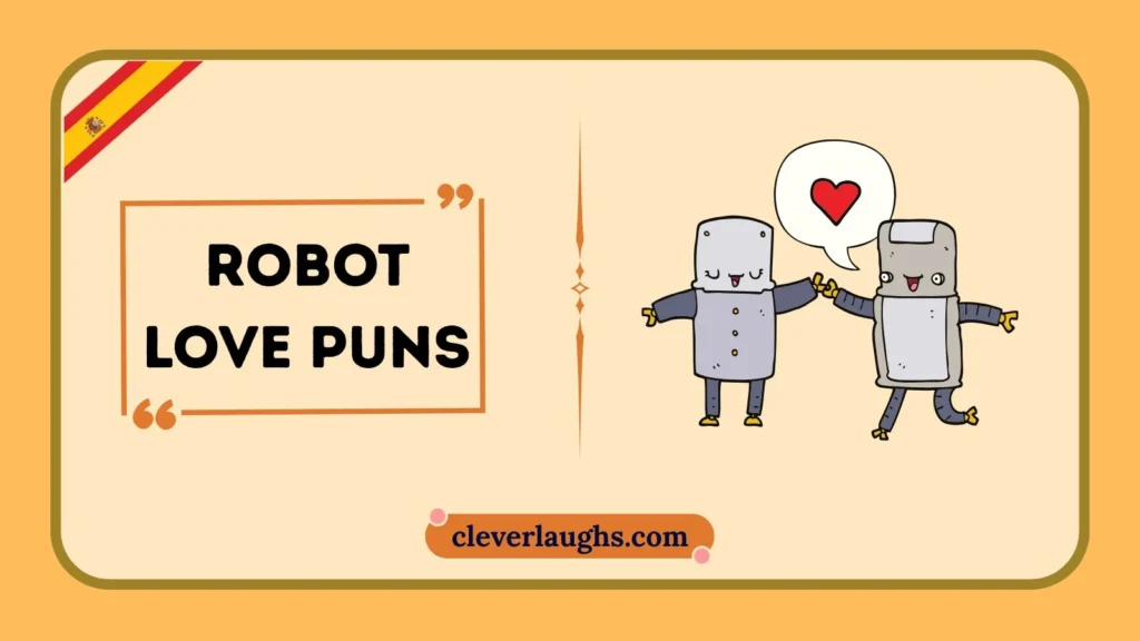 Cute Robot Love Puns