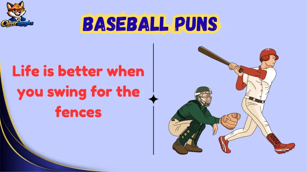 Funny Baseball Puns