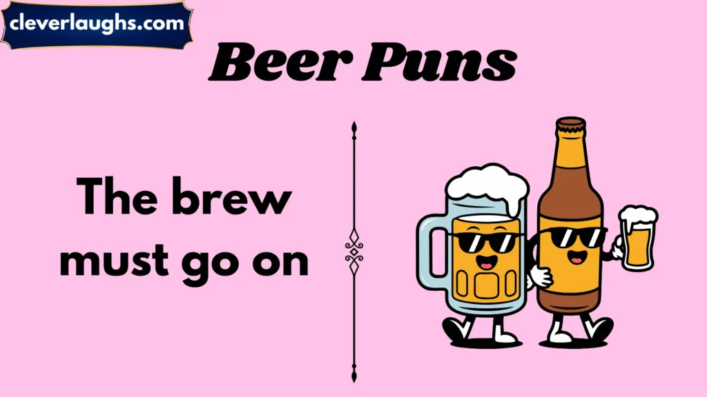 Funny Beer Puns