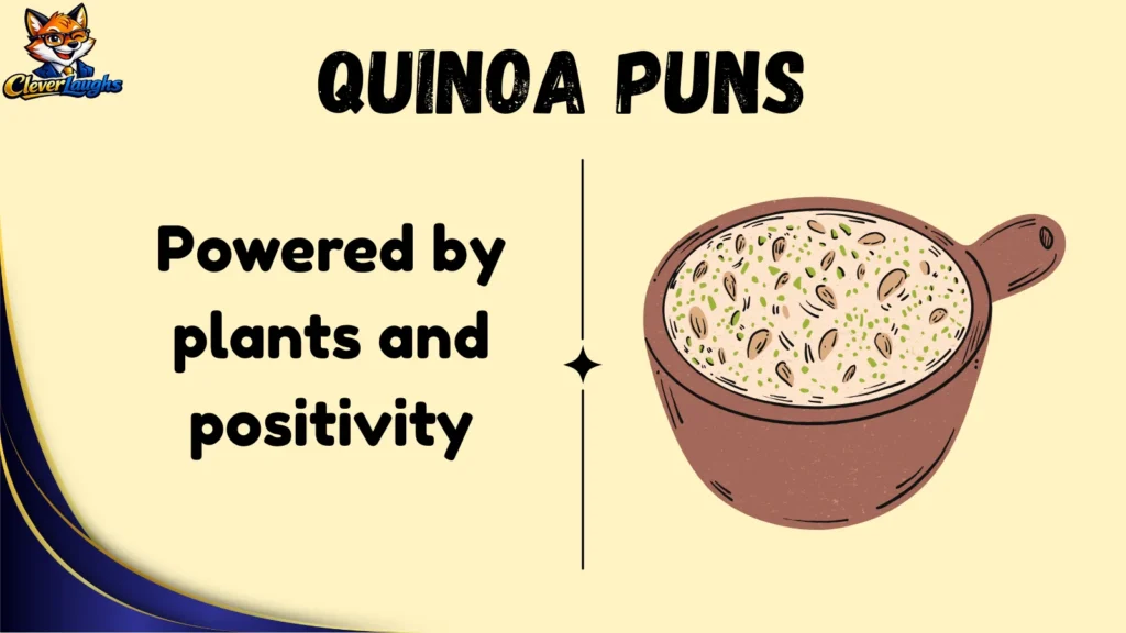 Quinoa Instagram Caption Puns