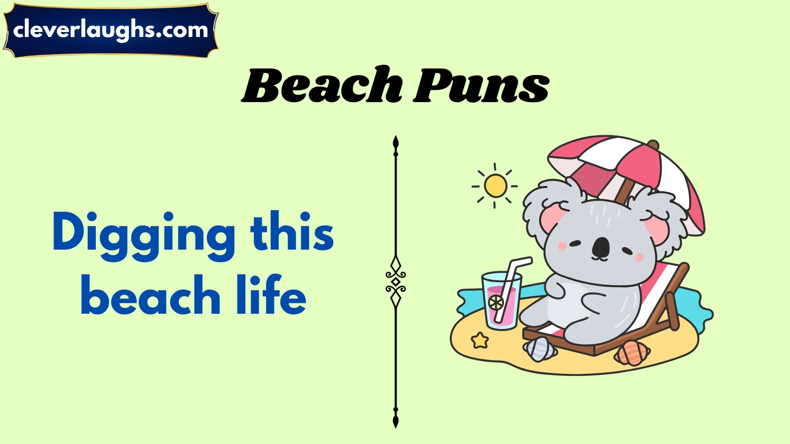 beach puns