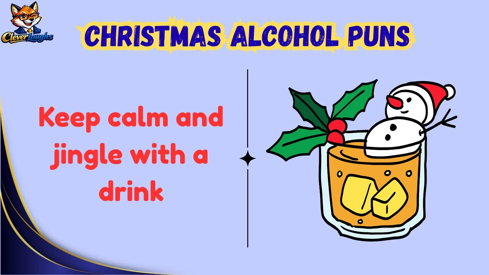 christmas alcohol puns