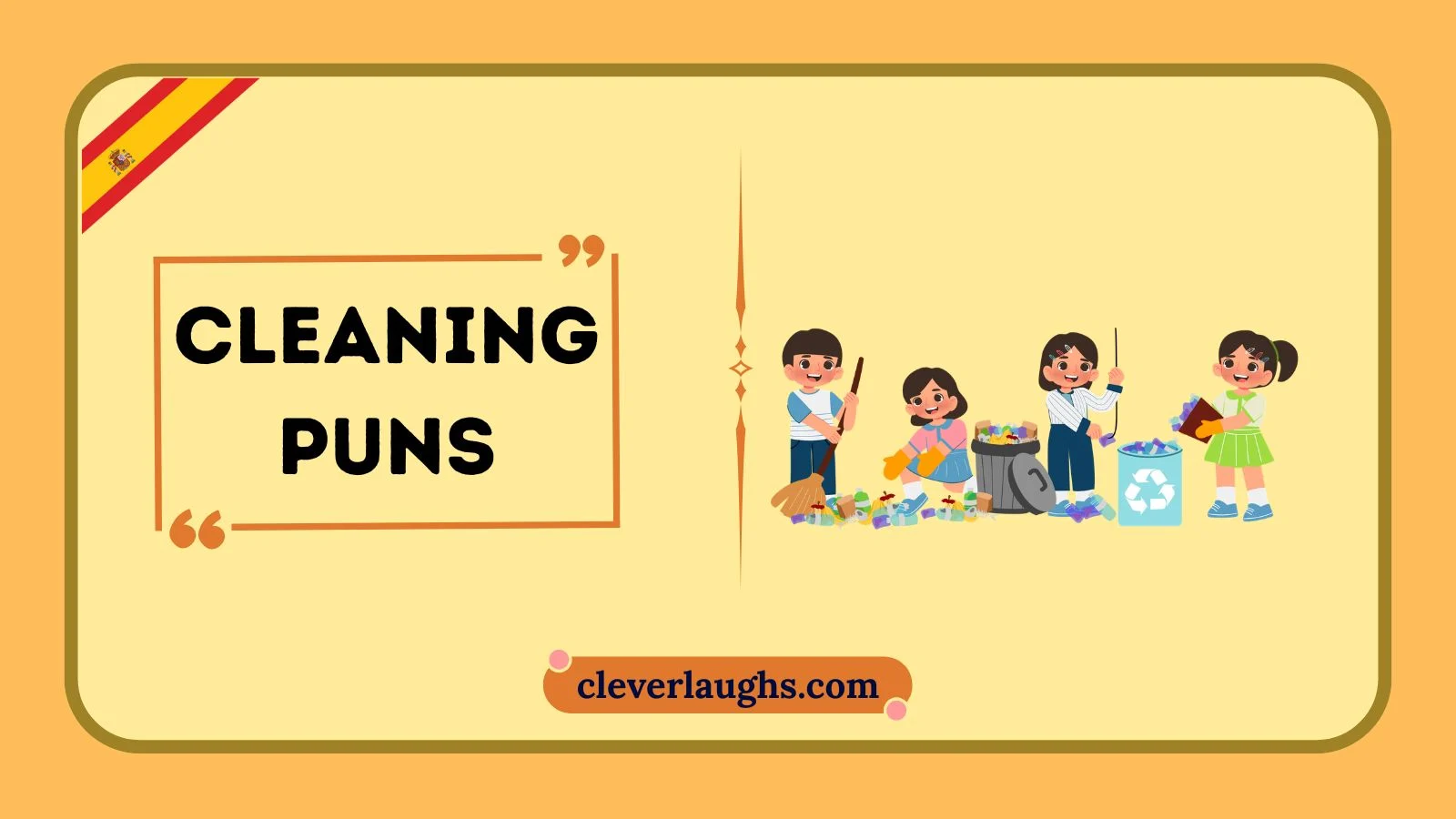 cleaning puns