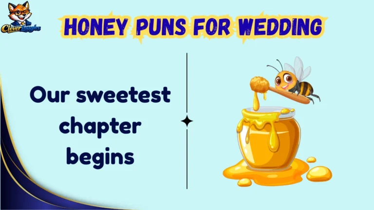 honey puns for wedding