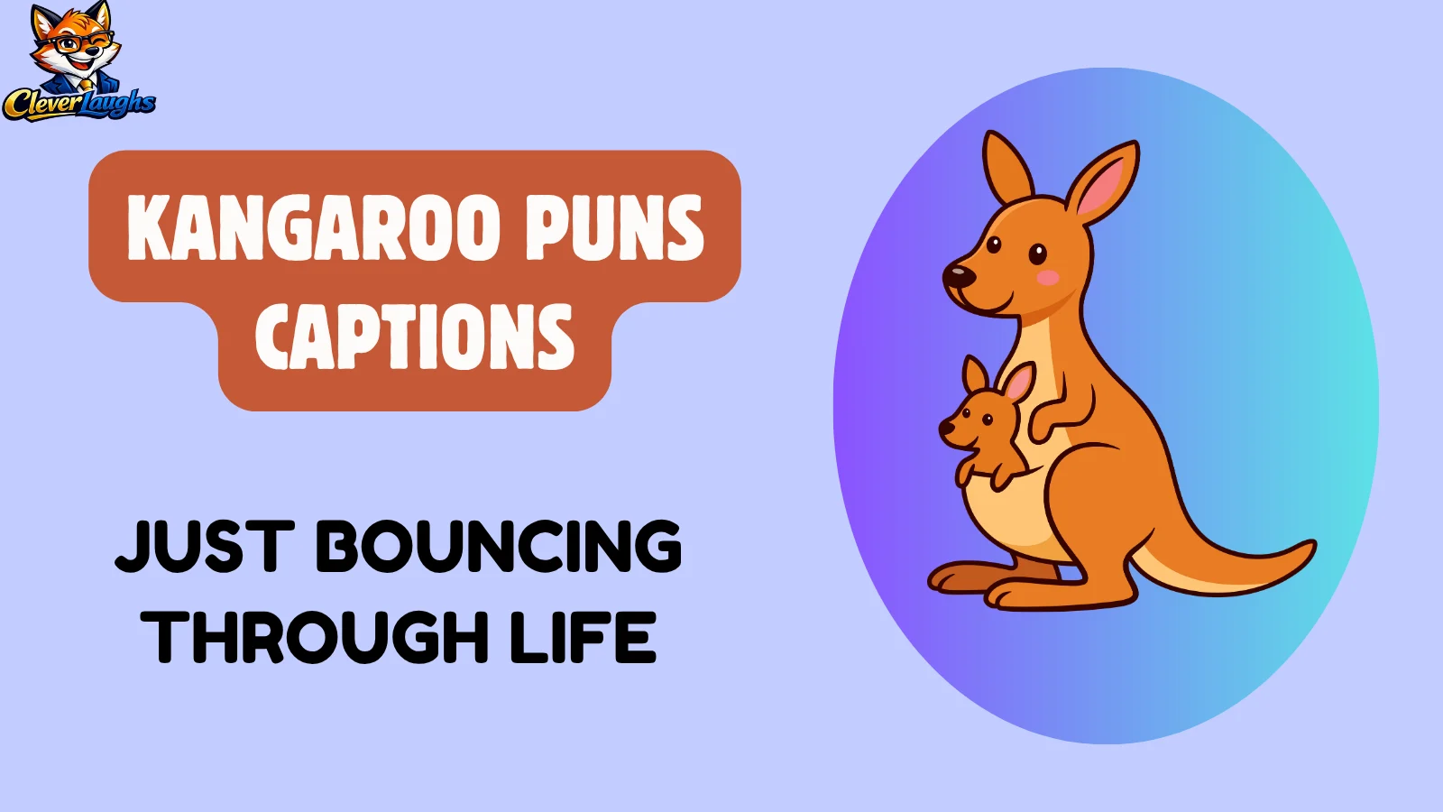 kangaroo puns captions