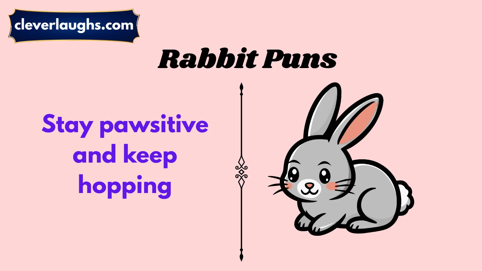 rabbit puns